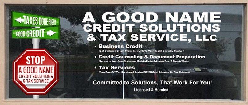 A Good Name Credit Solutions & Tax Service, LLC