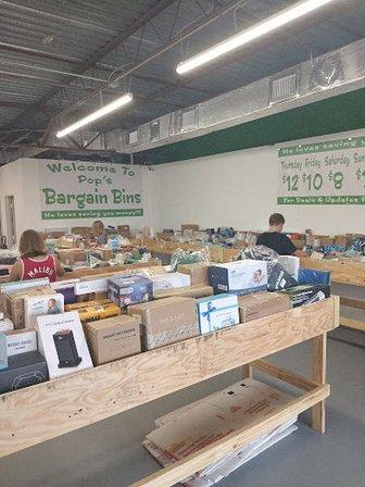 Pop's Bargain Bins