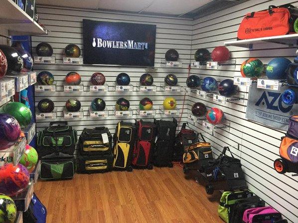 BowlersMart Lakeland Pro Shop Inside AMF Lakeland Lanes