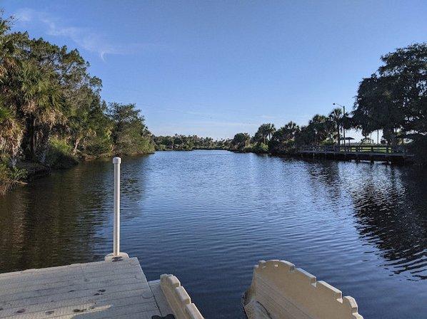 Linda Pederson kayak launch