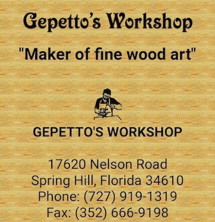 Gepetto’s Workshop