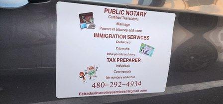 E&S Notary,Tax and Imm. Services LLC.