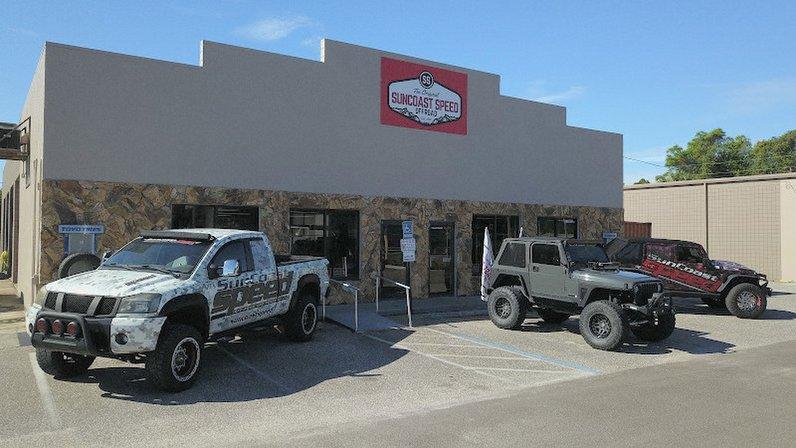SunCoast Speed Off Road: Jeep, Bronco & Truck Accessories. Tires, Lift Kits & Repairs