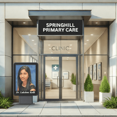 Spring Hill Primary Care | Internal Medicine Doctor | Dr. Lakshmi Kolli, M.D.
