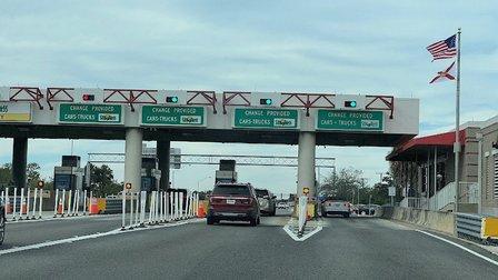 Florida Skyway Toll Northbound