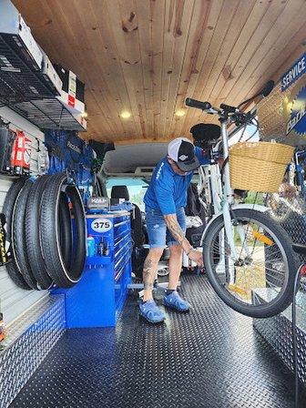 Mobile Bicycle Repair and Maintenance