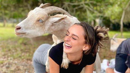 The Cloven Hoof Goat Yoga