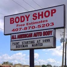 All American Auto Body, INC.