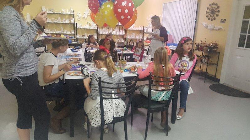 Painting Pottery