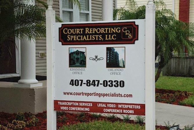 Court Reporting Specialists, LLC - Kissimmee Office