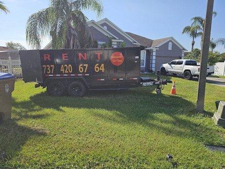 JUNK REMOVAL DUMPSTER ON TIME