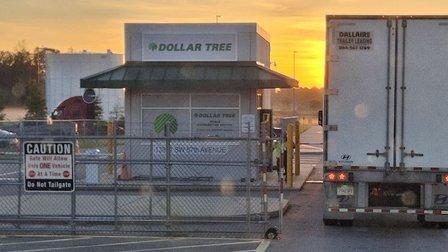 Dollar Tree Distribution Center - Truck Entrance