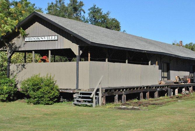 1885 Brooksville Train Depot