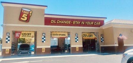 Take 5 Oil Change
