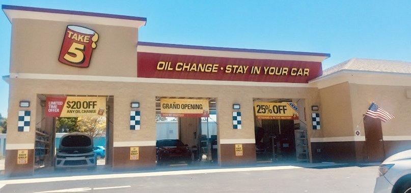 Take 5 Oil Change