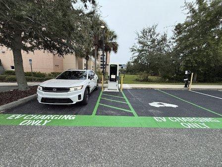 Duke Energy Charging Station
