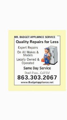 Mr. Budget Appliance Service
