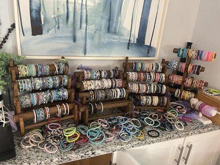 Sashka Co. Glass Bead Bracelets