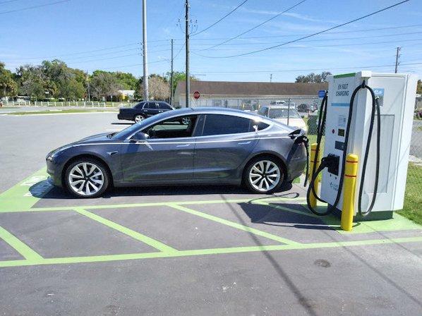 EV Connect Charging Station