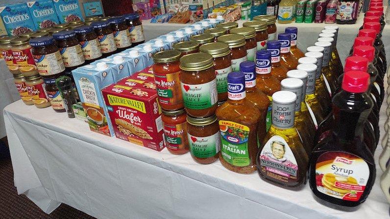 Father and Son Love Free Food Pantry