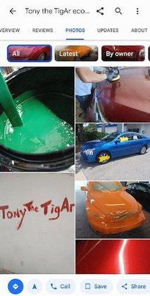 Tony the TigAr econo Autobody and paint shop of Bradenton
