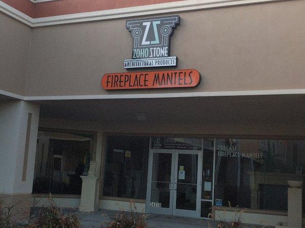Zoho Stone Fireplace Mantels