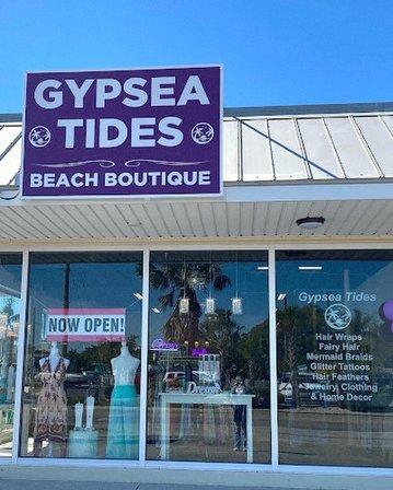 Gypsea Tides Beach Boutique Featuring Beautiful Clothing, Jewelry, Decor, Hair Wraps, Fairy Hair, Mermaid Braids & More