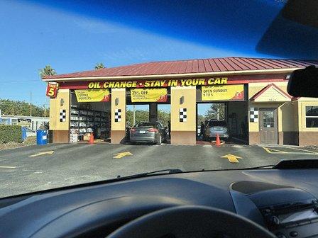 Take 5 Oil Change