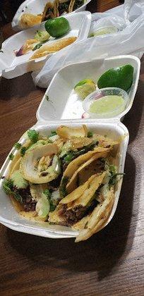 Taco stand