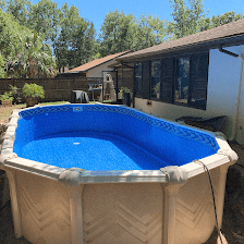 Jeremiahs Above Ground Pool Installation