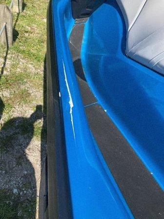 Precise fiberglass repairs
