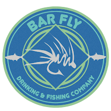 Bar fly drinking and fishing company