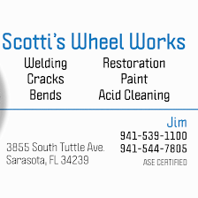 Sarasota Wheel Repairs by Scottis Wheel Works