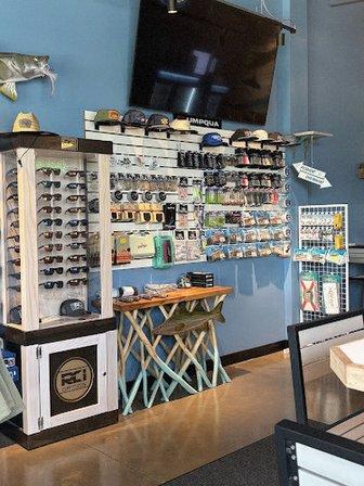 Bar fly drinking and fishing company