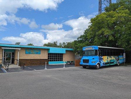 Three Sisters Springs Visitors Center for Swimming with Manatees