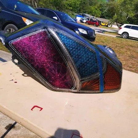 Shimmer 'N Flake Custom Paint