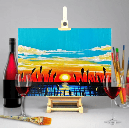 Apollo Beach Paint and Sip – Colorful Shore