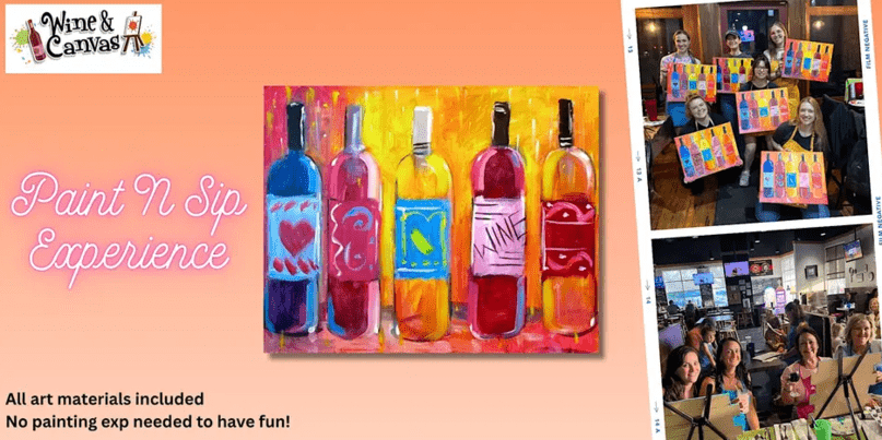 Paint and Sip at Aspirations Winery – Colors of Wine