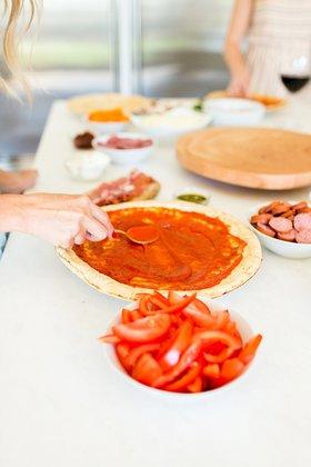 Homemade Pizza Party