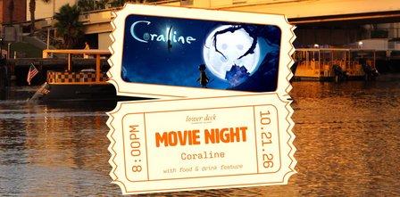 Movie Night at Lower Deck: Coraline