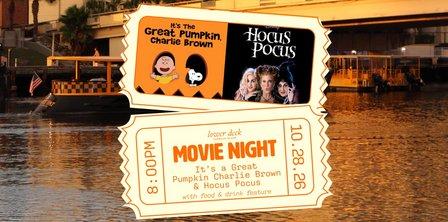 Double Feature Movie Night at Lower Deck: The Great Pumpkin & Hocus Pocus