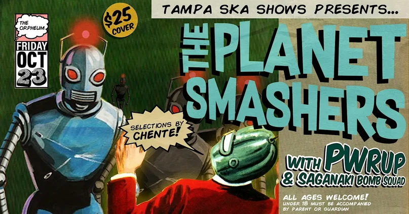The Planet Smashers Live in Tampa: A Night of Ska & Punk Rock