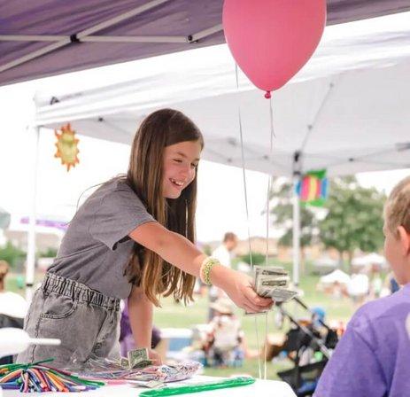 Kids Market at Family Day at Yuengling