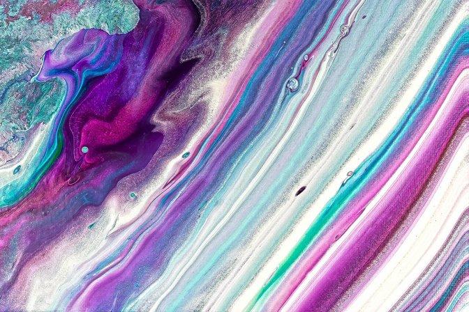 Water Marbling with Acrylics on Glass Bauble Ornaments with Peggy Wertheim