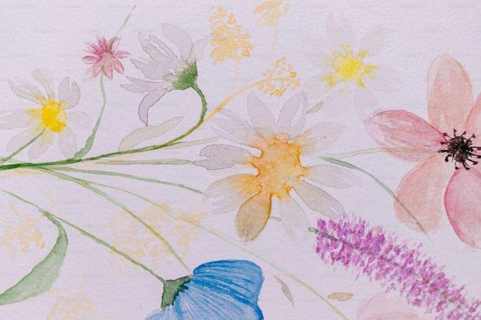 A Wild & Free Watercolor Flowers Workshop